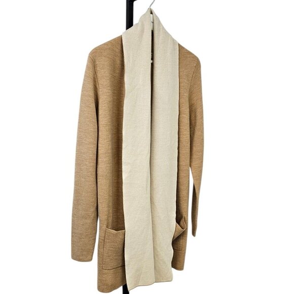 Aritzia Babaton Womens Beekman Cardigan, Open Front, Merino Wool, Size Large - Picture 7 of 9